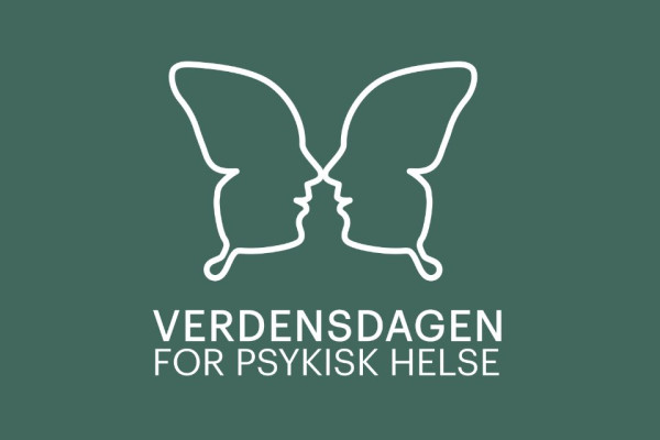 Bilete av logo verdensdagen for psykisk helse