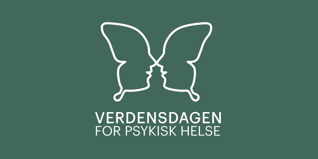 Bilete av logo verdensdagen for psykisk helse