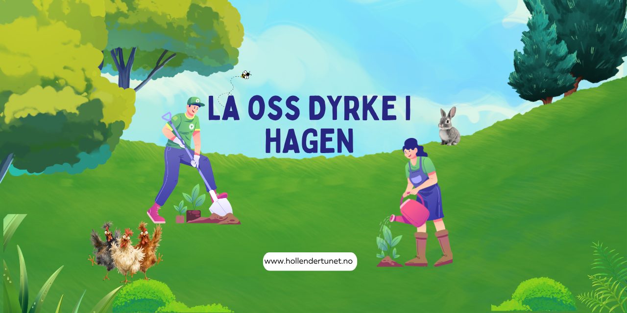 Plakat for Temakveld: La oss dyrke i hagen